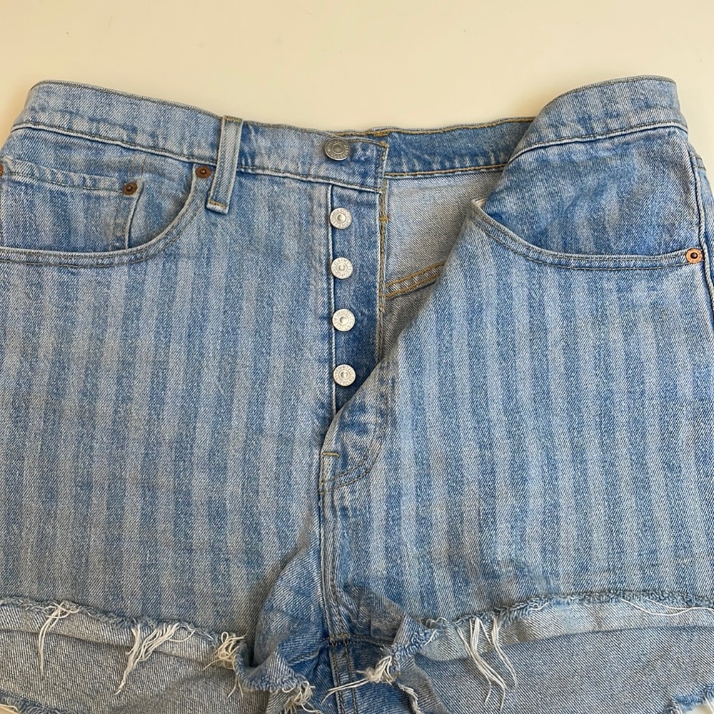 LEVIS 501 HIGH WAIST SHORTS
